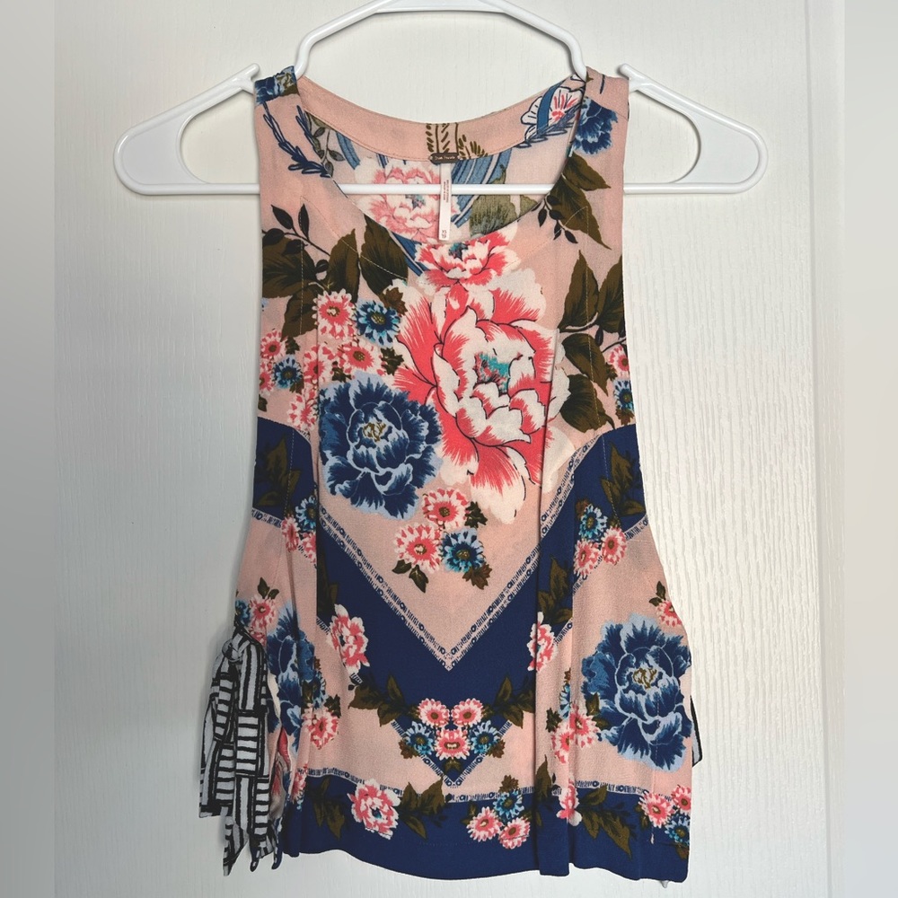 FP Floral Tie Sides Tank